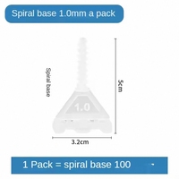 Système de nivellement Premium Spin Doctor pour carreaux Entretoise de carreaux de 1.5mm d'épaisseur Accessoire de maison moderne pour des surfaces parfaitement planes