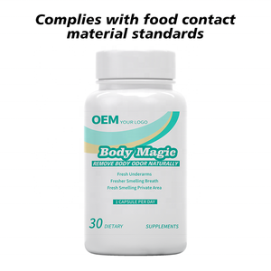 Cápsulas de Clorofila Desodorantes Corporales de Marca Privada OEM, Soluciones de Empaque Personalizadas de Fábrica, MOQ Flexible, Tamaños de Botellas y Cajas - Product Image 3