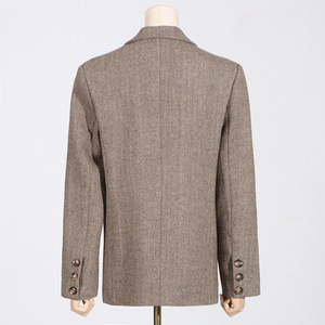 Completo da Donna Elegante Primavera 2026, Design Retrò con <span class=keywords><strong>Fiori</strong></span> 3D, Colore Unico, Vendita all'Ingrosso - Product Image 4