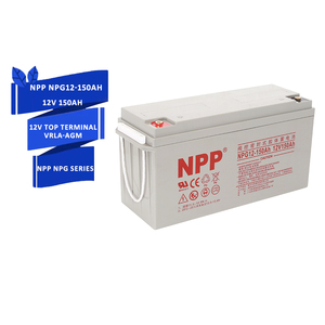 NPG12-150Ah Best Energy Storage Maintenance Free Rechargeable Sealed Lead Acid 12V 150Ah Gel Battery - Product Image 1