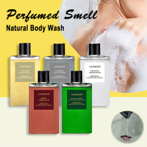 Глубокий Питательный гель для мытья тела, отшелушивающий увлажняющий гель для душа 300 мл освежающий ароматизированный жидкий отбеливающий элемент - Product Image 4