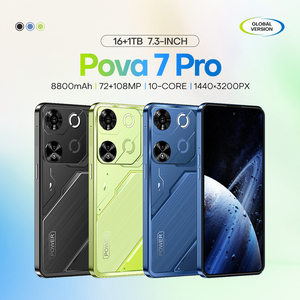 2025 nouvelle haute qualité <span class=keywords><strong>Realme</strong></span> Pova7 Pro <span class=keywords><strong>Android</strong></span> 15.0 OS 5G téléphone Decacore CPU 108MP caméra arrière résolution d'écran HD CDMA LTE - Product Image 5