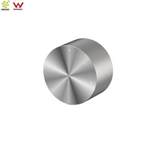 <span class=keywords><strong>Miscelatore</strong></span> <span class=keywords><strong>da</strong></span> Parete per Bagno in Acciaio Inox 304 con Finitura PVD Gun Metal e Design Progressivo Circolare - Product Image 2