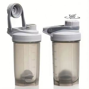 Wholesale 500Ml 700Ml Bottles for <b>Protein</b> Mixes Portable Drink <b>Shaker</b> Cup With Mixing <b>Balls</b> - Product Image 4