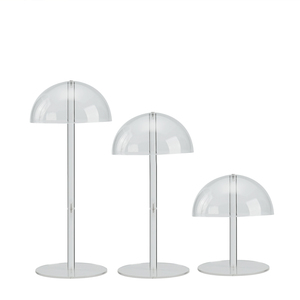 Support de Présentation de <span class=keywords><strong>Chapeaux</strong></span> en Acrylique Transparent Personnalisé Noir/Transparent de Haute Qualité pour Optimiser l'Espace dans les Boutiques de Détail - Product Image 6