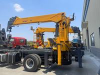 Grue montée sur camion SCS400-5, 16 tonnes, flèche à cinq sections, série de grues motorisées