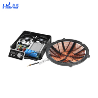 Table de cuisson invisible à trois zones, mini-grill à induction encastrable, cuisson sans fil