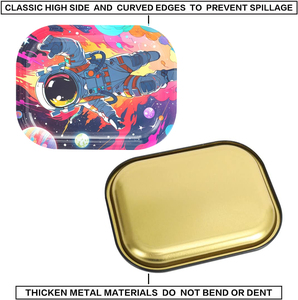 Bandejas de Metal para Enrollar Cigarrillos, Personalizadas, al por Mayor de Fábrica, Proveedor de Bandejas de Hojalata para Hierbas y Tabaco - Product Image 4