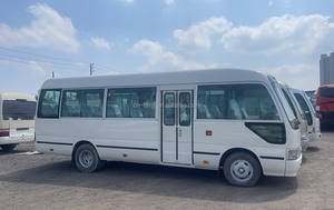 Toyo <span class=keywords><strong>ta</strong></span> personalizado 19-29 asientos todoterreno diesel Coaster bus mini bus usado - Product Image 3