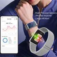 Bracelet intelligent sans écran F360, moniteur d'oxygène sanguin, moniteur de fréquence cardiaque, moniteur de sommeil, compteur de pas, santé des femmes, sport