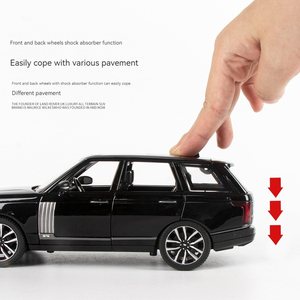 Modellino <span class=keywords><strong>Auto</strong></span> in Metallo 1:24 Range <span class=keywords><strong>Rover</strong></span> con Suoni e Luci, Giocattolo da Collezione con Funzione Pullback - Product Image 3