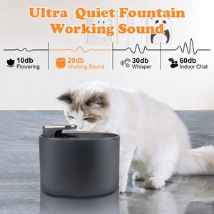 Distributore automatico di <span class=keywords><strong>acqua</strong></span> per cani con fontana per <span class=keywords><strong>gatti</strong></span> con fontana per animali domestici con pompa intelligente per cani e <span class=keywords><strong>gatti</strong></span> animali domestici multipli - Product Image 4