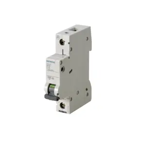 5SL6 Siemens PLC Miniatur-Schaltungsschalter Ursprüngliche Installation 230/400V 6KA Standard-Mikrodiskonnektion