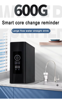 Purificateur d'eau RO électrique 600GPD Nouveau design Système d'osmose inverse sous l'évier pour usage domestique