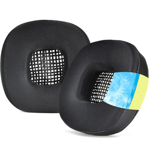 Coussinets d'oreille de remplacement pour Marshall Major II, confortables, en tissu gel rafraîchissant, respirants, en mousse à mémoire de forme, isolation phonique - Product Image 1