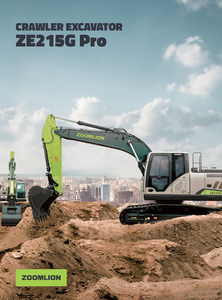 Nouvelle Excavatrice sur Chenilles Zoomlion 22 Tonnes avec Moteur Cummins Puissant ZE215G, Fabrication Chinoise, pour Travaux de Terrassement - Product Image 2