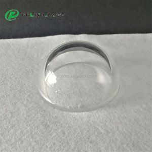 FELIX - Vidrio Óptico de Gran Diámetro con Función Protectora, Vidrio de Zafiro/JGS1/K9 en Forma de Domo - Product Image 1