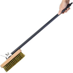 Brosse en cuivre pour <span class=keywords><strong>four</strong></span> <span class=keywords><strong>à</strong></span> <span class=keywords><strong>pizza</strong></span> <span class=keywords><strong>à</strong></span> long manche de 43 pouces Pelle <span class=keywords><strong>à</strong></span> <span class=keywords><strong>pizza</strong></span> <span class=keywords><strong>à</strong></span> revêtement dur de 14 pouces Pelle <span class=keywords><strong>à</strong></span> <span class=keywords><strong>pizza</strong></span> perforée avec manche en aluminium - Product Image 6