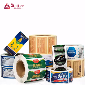 Originele fabrieks-eigen stickerlabels, op maat gemaakte stickers, etiketten bedrukken, etiketten voor voedsel- en wijnverpakkingen, reclamelogo, waterdicht - Product Image 5