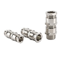 SH-BDM-14 Doppelkomprimierter Nicht-armierter Metallkabelverschraubung IP66 für Gefahrenbereiche und Industriegebiete