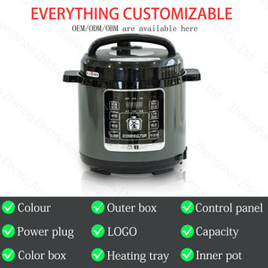 Olla a Presión Eléctrica de 5L/6L, Acero Inoxidable, Digital Inteligente con Función de Mantener Caliente para Comidas Familiares - Product Image 3