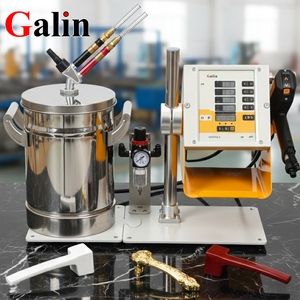 Máquina de Recubrimiento en Polvo Electrostático, Tolva de Acero Inoxidable, Equipo de Pulverización Manual, Sistema de Pintura Industrial para Metales, CE FLEX2-L - Product Image 1