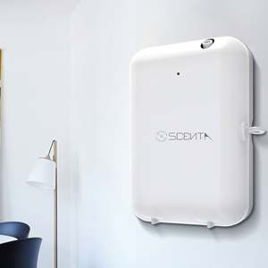 SCENTA Custom Logo Tabletop White Plastic USB Cool Mist Spray Hotel Air Fragrance Electric <b>Aroma</b> <b>Diffuser</b> for Scent Marketing - Product Image 6