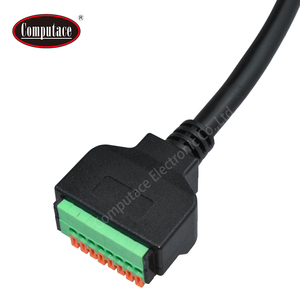 Cable RJ45 8P8C con conector hembra a bloque de terminales de 8 pines de conexión rápida para proyectos de cableado sin soldadura de señales de red - Product Image 4