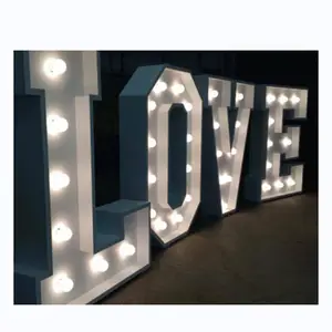 Giant 4Ft 5Ft Marquee Letters Love Letters Wedding Lettre Love Light Letters XXL