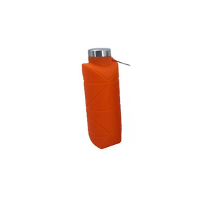 Botella de Agua Deportiva Plegable, Portátil, de Silicona de Grado Alimenticio, con Forma de Diamante, para Exteriores - Product Image 6
