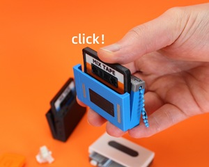 Llavero Retro con Diseño de Casete, Impreso en 3D, Antiestrés, Colgante para Aliviar el Estrés - Product Image 6