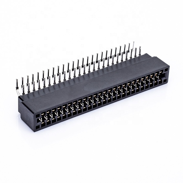 ISA Standard Card-edge SLOT Connector 2.54mm 50Pin Right Angle 90 Degree Edge Card PCB Connector for Industrial Controller