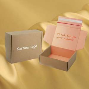 Custom Biodegradable Packaging Shipping Mailer <b>Boxes</b> Eco Friendly <b>Gift</b> Mailing Mailer <b>Boxes</b> with logo for Packaging - Product Image 3