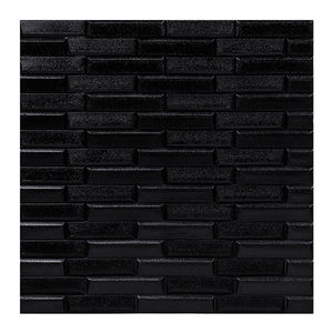 Papier peint moderne en 3D pour salon de coiffure, design <span class=keywords><strong>sexy</strong></span> de dessin animé en briques de bois, imperméable - Product Image 3