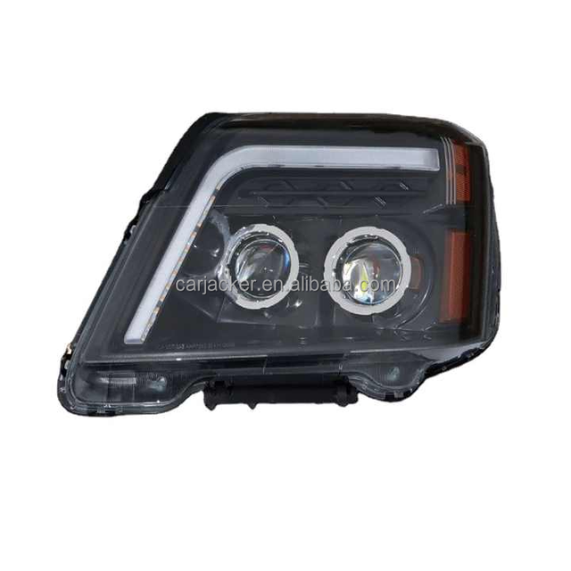 1 Pair (LH + RH ) Truck LED Headlights for 2010-2015 GMC Terrain Dual Lens Full LED Head Lamp US CAR Assembly