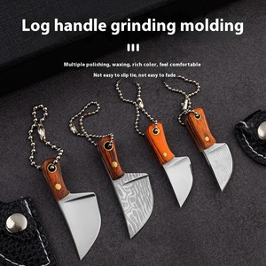 <span class=keywords><strong>Prix</strong></span> de gros, mini <span class=keywords><strong>couteau</strong></span> de cuisine personnalisé, boîte portable, bricolage, lame petite taille, acier, manche en bois, OEM, collier pendentif inclus - Product Image 2