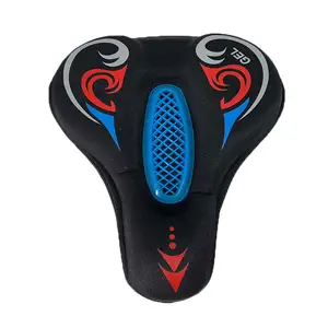 Bike Seat Cushion - Gel Padded Bike Seat Cover for Men Women Comfort, Extra Soft Exercise Bicycle Seat Compatible with Peloton,