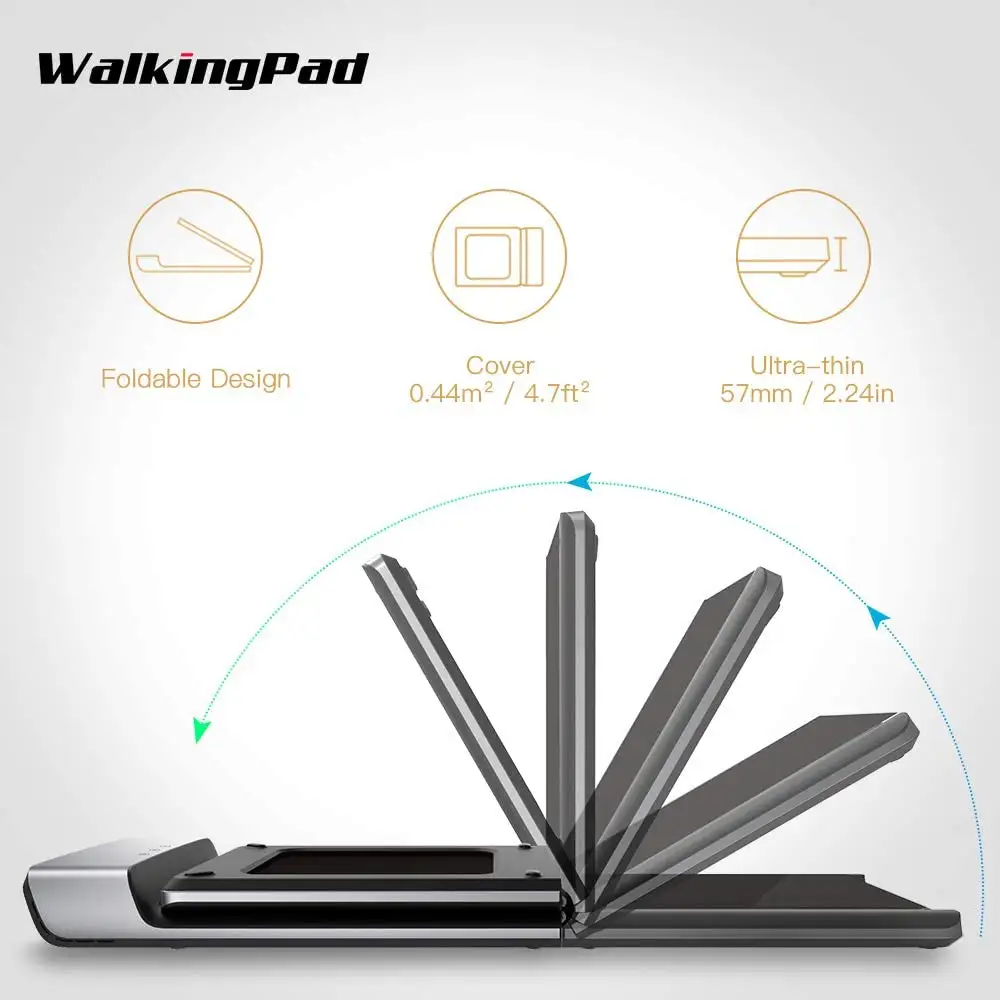 Xiaomi Mijiatreadmill Walkingpad A1 Alat Pelatihan Jalan Elektrik, Peralatan Fitness Latihan Aerobik
