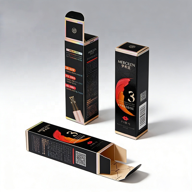 Durable and Lightweight Factory-Manufactured Cosmetic Packing Paper Boxes for Safe Product Shipment
