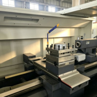 Torno CNC de Grado Industrial CK6180 de Alta Resistencia y Gran Diámetro con Soporte Opcional GSK/Fanuc para Producción a Gran Escala