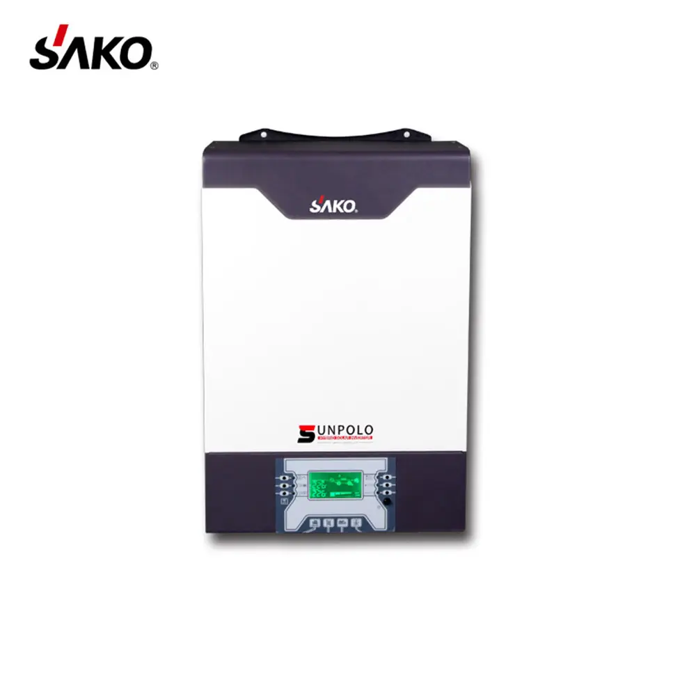 SAKO SUNPOLO 5KW Hybrid 5KW Controller Solar 5KW Paralel 5KW 48V Hybrid Inverter 450V Input PV Solar MPP Hybrid Inverter