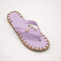 Tongs imprimées en PVC tendance pour femme, légères, respirantes, imperméables, élastiques et antidérapantes, idéales pour la plage et l'extérieur au printemps, en été et en automne