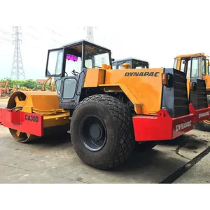 Used Road Roller, Used Vibratory Compacor Dynapac CA30D for Road Construction Original Sweden for sale from China