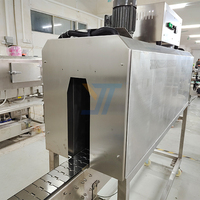 Bobineuse de fil de canette électriquement automatique fil à coudre en vrac film thermique manchon rétractable en plastique étiquetage pour bouteilles