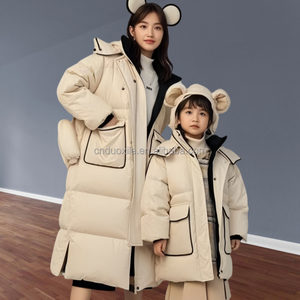 Personnalisé <span class=keywords><strong>Canada</strong></span> Sports <span class=keywords><strong>Hiver</strong></span> pour Femmes Dame Plus Size Zip up Travail Femmes Blanc Oie Veste Ski Puffer Down Manteaux pour Femmes - Product Image 4