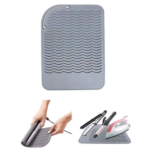 Tool Organizer Compact Silico <b>Gel</b> Anti-scald Silicone Heat-Resistant Mat Storage Rack for <b>Hair</b> <b>Curler</b> & Straightener - Product Image 2