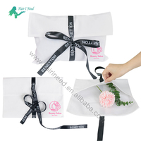 Sacs en velours de luxe avec logo personnalisé, sac cosmétique en velours avec logo personnalisé, sac cosmétique en velours, sac d'emballage en velours avec ruban