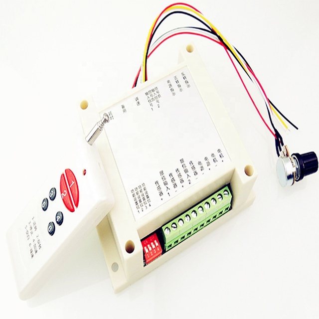 Taidacent 12V To 30V 200W Limit Current Electric Remote Control Forward Reverse Switch Wireless DC Motor Speed Control