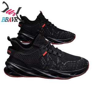 Zapatos Deportivos para Caminar sin Marca para Hombre, Logotipo Personalizado, Venta al por Mayor de Fábrica, Forro de Malla Transpirable, Entresuela de PVC, Suela de PVC - Product Image 3