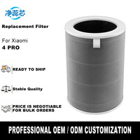 Filtro de Repuesto Hepa para Xiaomi 4 Pro, Filtro de Carbón Activado PM2.5 para Purificador de Aire Xiaomi Mi Mijia 4 Pro